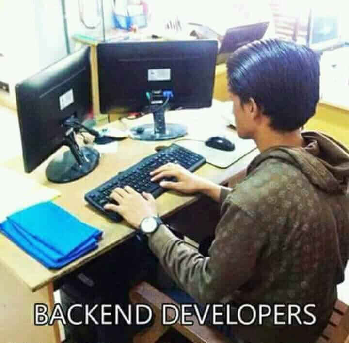 Backend Development skill visualization